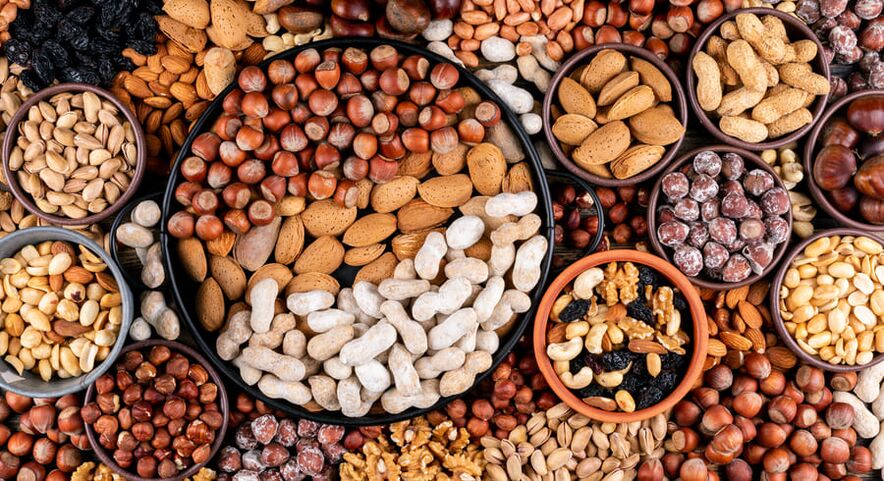 A variety of nuts that have a positive effect on male potency. 