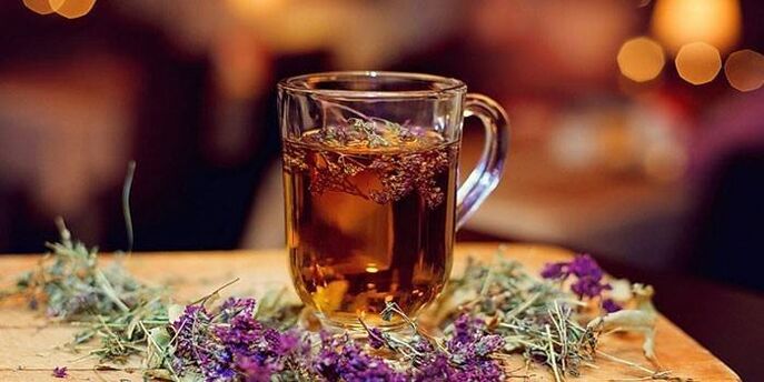 Thyme decoction for potency in men.