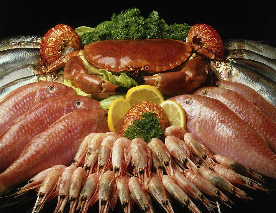 Seafood is a storehouse of vitamins to improve male potency.